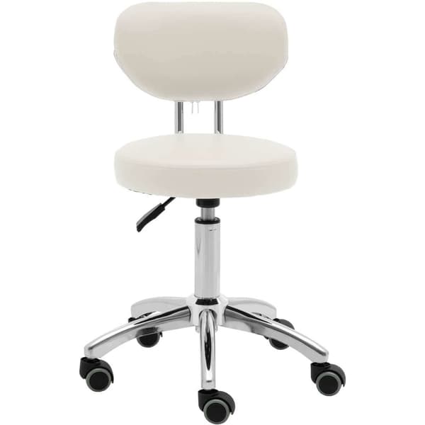 ASCONA kosmetikstol med rullefod - beige
