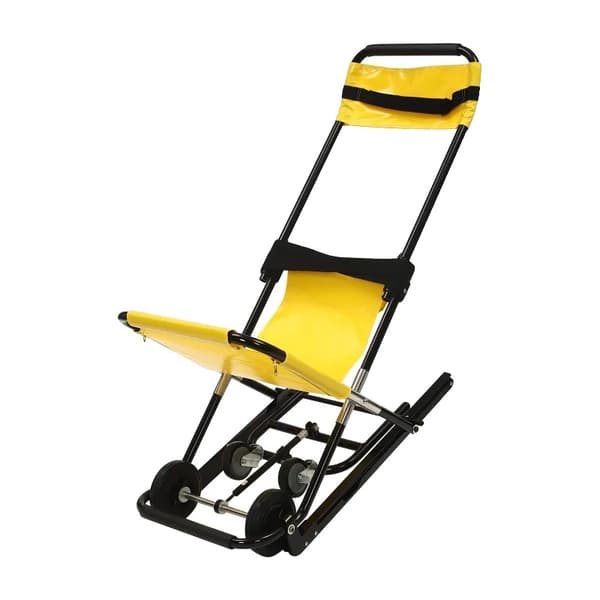 Bärbar Lyftstol för Trappor, Fällbar Design, 350 lbs Kapacitet,Gul