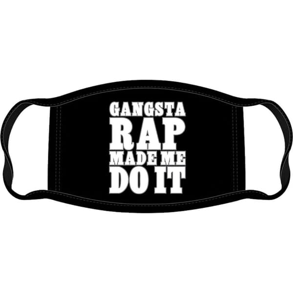 Ice Cube Face Mask: Gangsta Rap