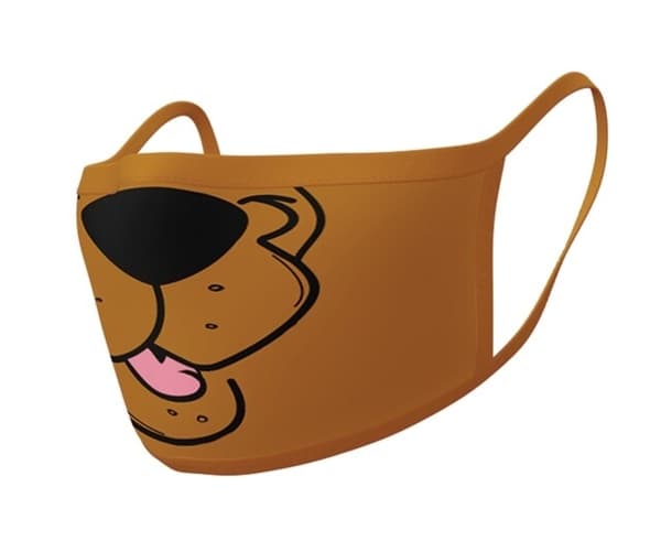Ansiktsmask: Scooby Doo (2-pack)