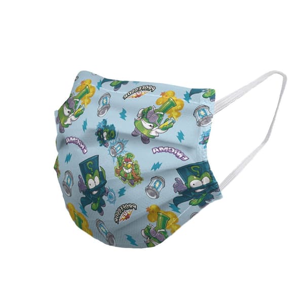 Safta Superzings 24 Enheder Ansigt Maske Flerfarvet 6-9 Years