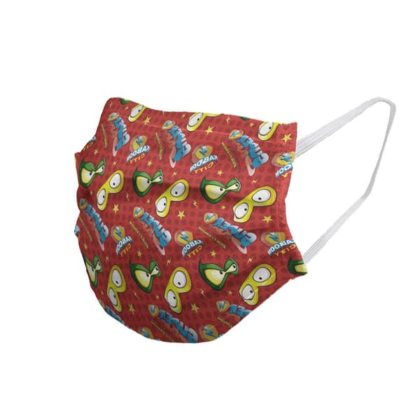 Safta Superzings 24 Enheder Ansigt Maske Flerfarvet 6-9 Years