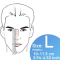 Miniatyrbillede 1 af 2: BMC CPAP Helansigtmaske, Slank Pandeholder, Nem Oxygenindtag,L