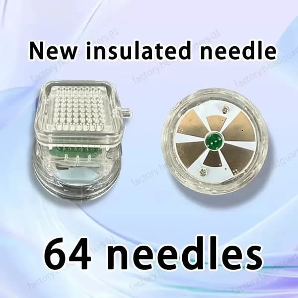 Kertakäyttöinen mikroneulauskasetti, metallimateriaali, mikroneulan pituus 0,25 mm,64pin 10kpl
