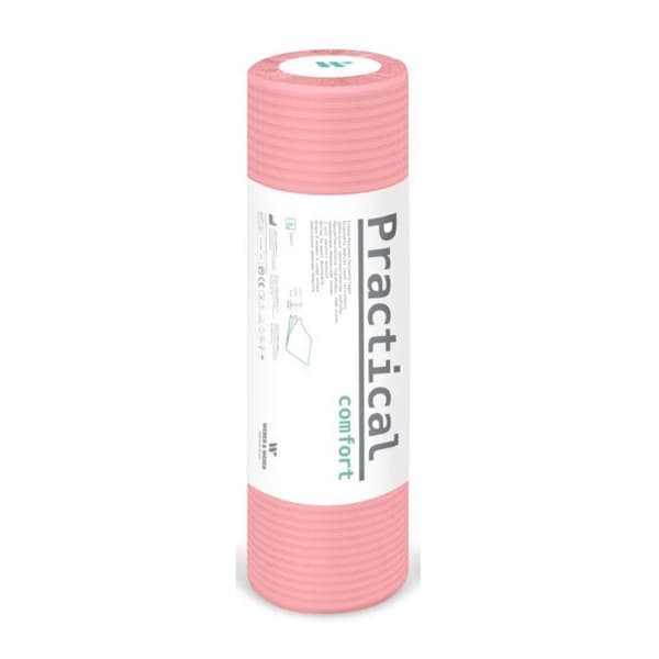 WEBER Medicinsk afdækningsstykke folieret pude 32x50cm - 40 stk - Pink