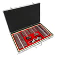 Miniatyrbillede 1 af 2: Optisk Prøvebrille Sæt, 266 Linser, Holdbart Design,RØD