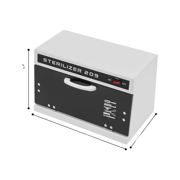 Desinfektionsskab, Stor Kapacitet 10L, Ledningsbaseret Elektrisk Design,HVID