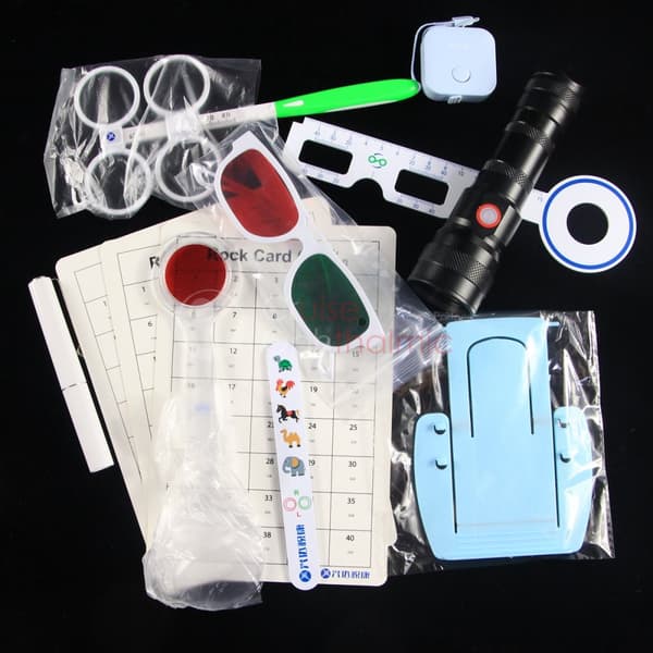 Vision Diagnostik Kit, 11 Nödvändiga Verktyg, CE Certifierad, Inkluderar Värd 4 Punktlampa
