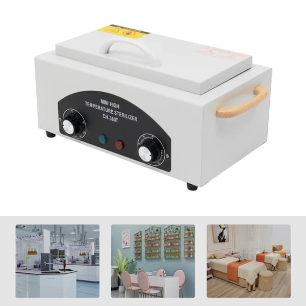 Hettluftsterilisator, 300 W effekt, justerbart temperaturintervall,VIT