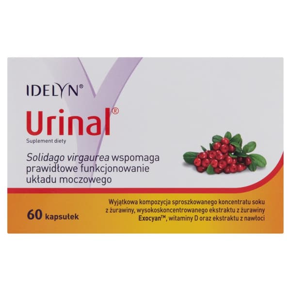 Walmark Urinal 60 kapsler. Tranebær understøtter nyrerne