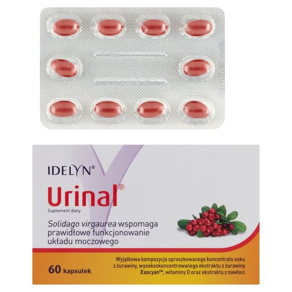 Walmark Urinal 60 kapsler. Tranebær understøtter nyrerne