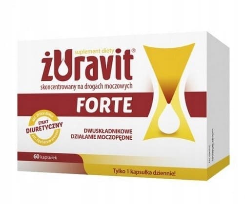 Żuravit Forte 60 kapsler Sundt urinvejssystem