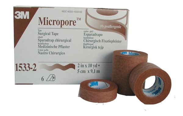 Micropore Beige 2,5cm x 9,1m 12/fp