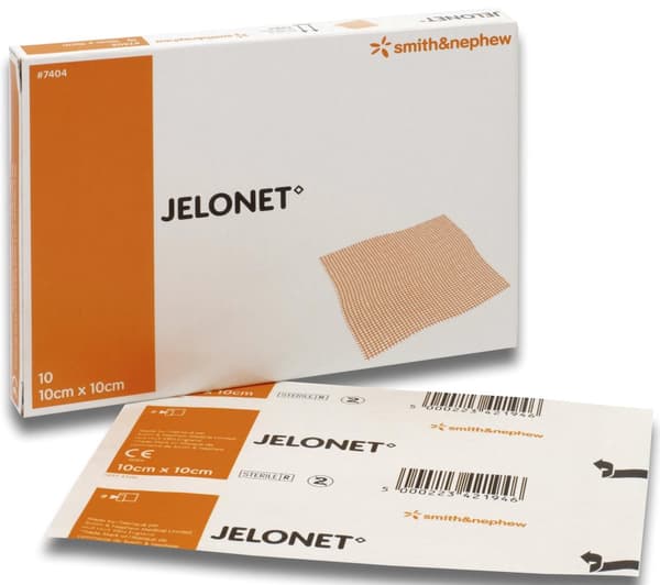 Jelonet salvkompress 10x10cm 10/fp