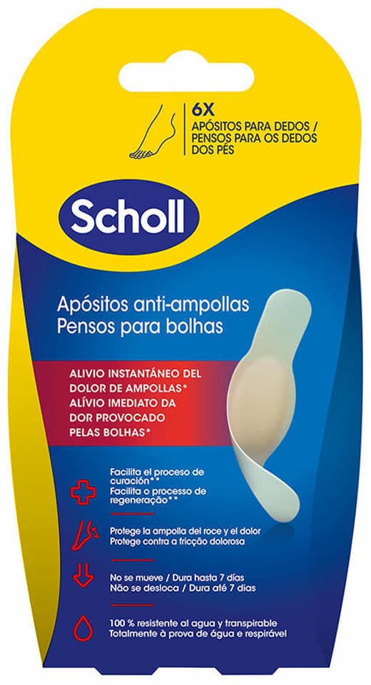 Plasters for blisters Scholl 6 Units
