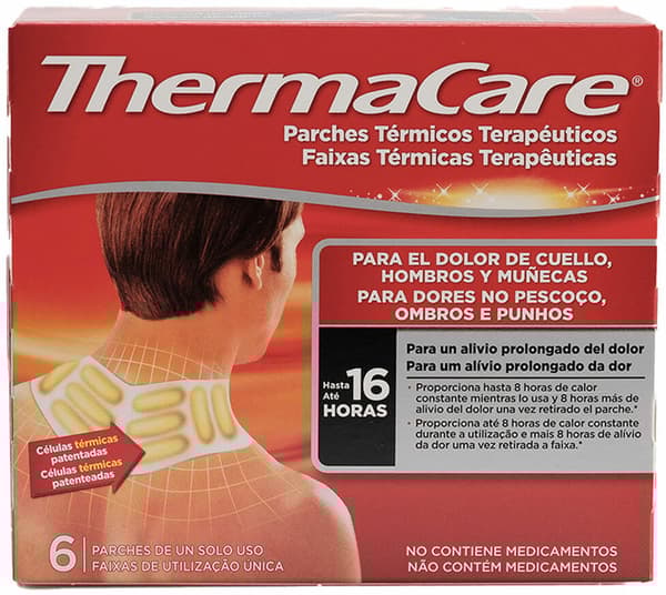 Thermo-adhesive patches Thermacare Thermacare (6 Units)