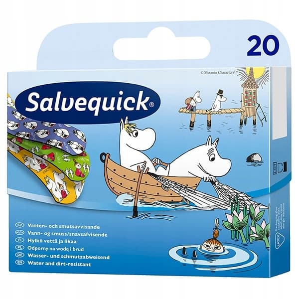 Salvequick KIDS MOOMINS 20 STK / 5241