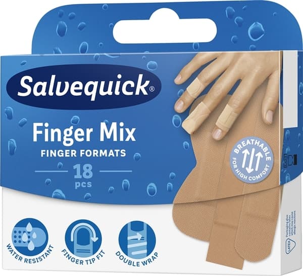 Salvequick FINGER MIXED 12 X 18 / 0229