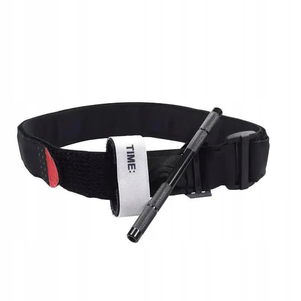 TAKTISK TÄVLING MILITÄR TRYCKBAND 75CM XL TIDSSTARK KARDBORRE NYLON KATTER