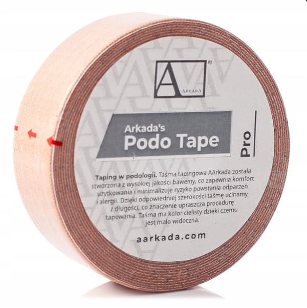 Arkada Podo Tape -teippi 2,5 cm x 5 m