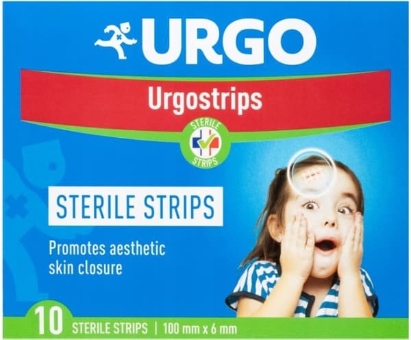URGOSTRIPS plåster för att stänga sår 10 st