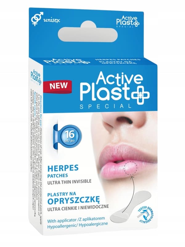 ActivePlast Herpesplåster 16 st