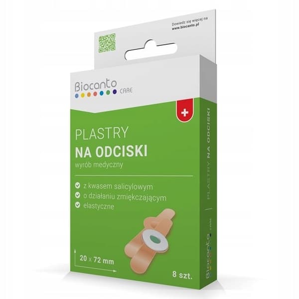 BIOCANTO CARE liktornsplåster med salicylsyra 8 st.