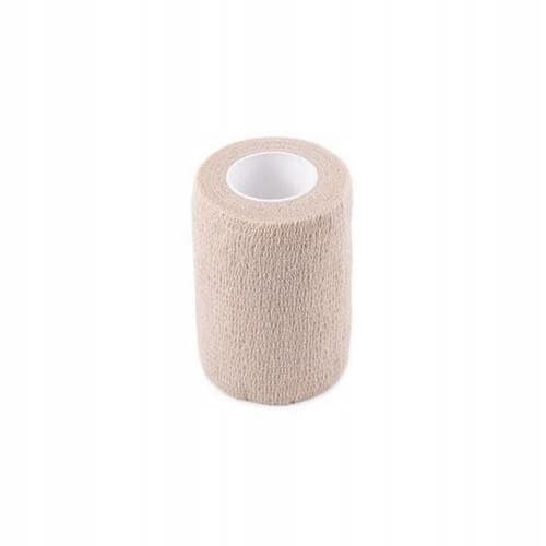 Kohesivt bandage 4,5 mx 7,5 cm hudfärgat PASO 1 st.