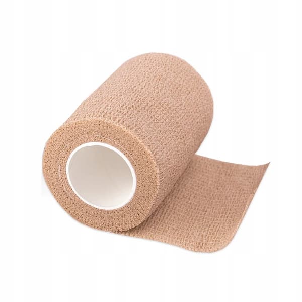 Kohesivt bandage 4,5 mx 7,5 cm hudfärgat PASO 1 st.