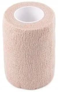 Kohesivt bandage 4,5 mx 7,5 cm hudfärgat PASO 1 st.