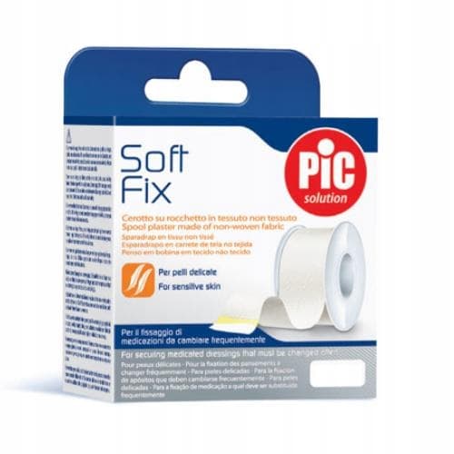 PIC Sensitive Fix delikat sidenplåster 2,5x2,5 cm på rulle 1 styck