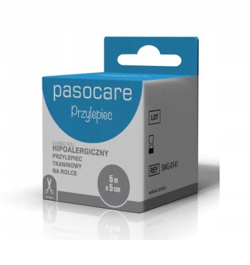 PASOCARE CLASSIC ROLL tekstilklæber på rulle 5 mx 5 cm 1 stk.