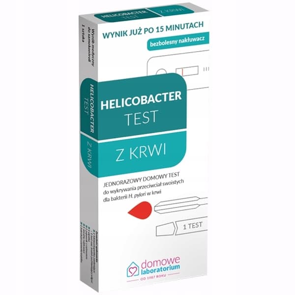 Helicobacter blodprøve for H pylori-bakterier 1 stk.