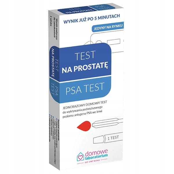 KOTI ETURAUHASEN TESTI PSA-TESTItulos 5 minuutin kuluttua