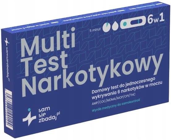 MONIHUUMETESTI 6in1 virtsasta 6 parametria 1 kpl