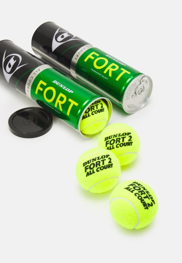Tennis balls DUNLOP FORT ALL COURT 3-tin ITF