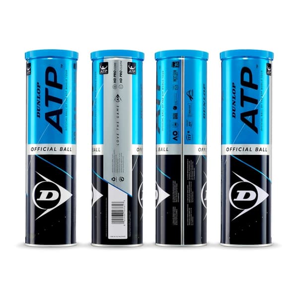 Tennis balls DUNLOP ATP OFFICIAL Premium 4-tin ITF