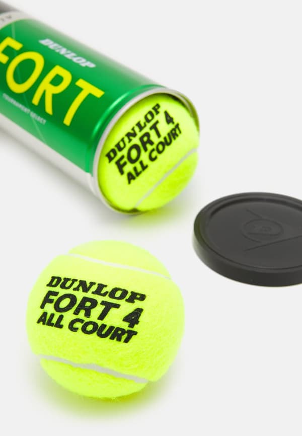 Tennis balls DUNLOP FORT ALL COURT TS Premium 4-tin ITF