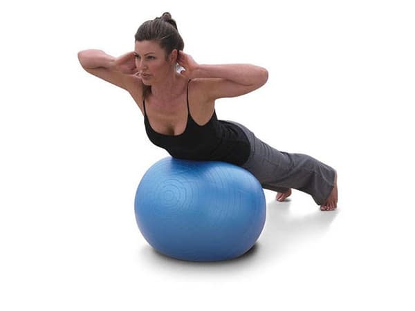 Gymnastikkball / Pilatesball med Pumpe - 65 cm