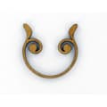 Miniatyrbild 1 av 2: MDF-form "Volute Sourire"