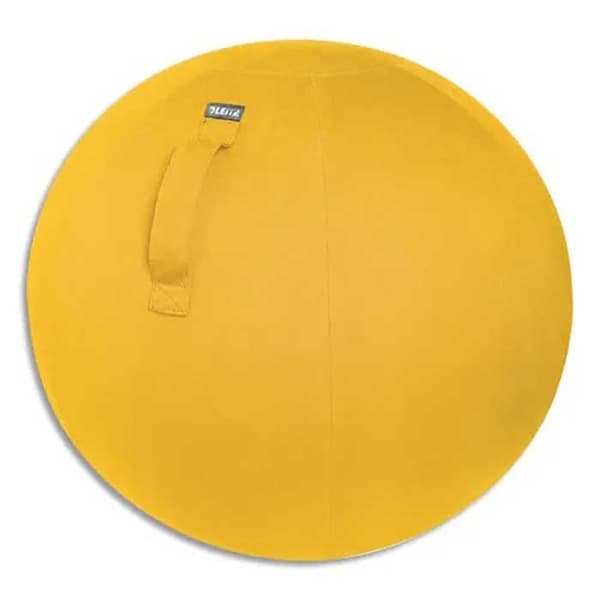 Ergonomisk sittboll - 65 cm - Gul - Leitz Ergo
