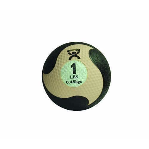 3B Scientific Cando Rubber Medicine Ball Beige 0,45 kg