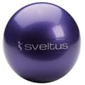 Miniatyrbild 3 av 3: SVELTUS viktad fitnessboll 1 kg - för överkroppsarbete - orange blandad vuxen