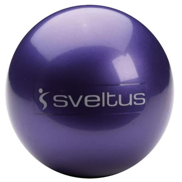 SVELTUS viktad fitnessboll 1 kg - för överkroppsarbete - orange blandad vuxen