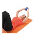 Miniatyrbild 2 av 3: SVELTUS viktad fitnessboll 1 kg - för överkroppsarbete - orange blandad vuxen