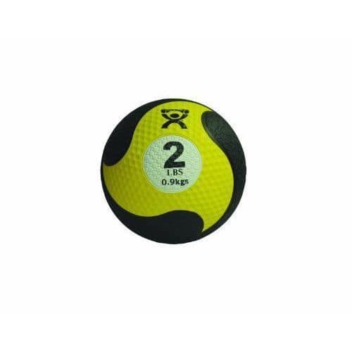 Gul medicinboll i gummi 0,9 kg - 3B SCIENTIFIC - Cando - Fitness - Vuxen