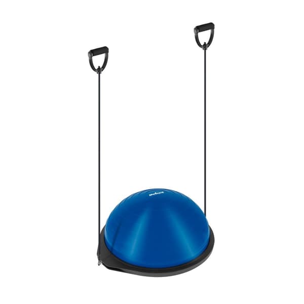 Halvbalancebold, balancetræner 46 cm + pumpe, REBEL ACTIVE
