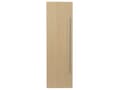 Miniatyrbild 6 av 7: Badrumsskåp Ljust trä Silver MDF 132 x 40 cm med 4 Hyllor Väggskåp Minimalistisk Modern Design Badrumsmöbler
