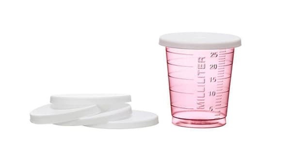 Lock till medicinbägare Eco 30ml 500/fp