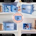 Pikkukuva 3 / 6: Lockabox One™ Suljettava lääkekaappi - Säilytyslaatikko numerolukolla - Sininen